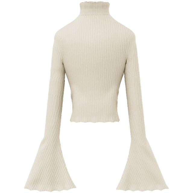Pleated blouse